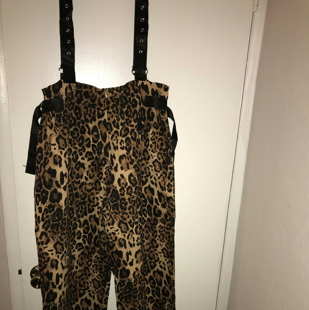 Leopard jump pant